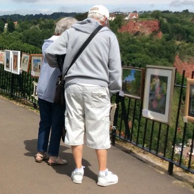 Devon Art Society on Babbacombe Downs